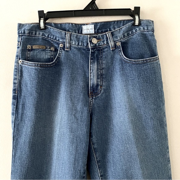 Calvin klein jeans flare leg medium dark denim - Picture 3 of 10